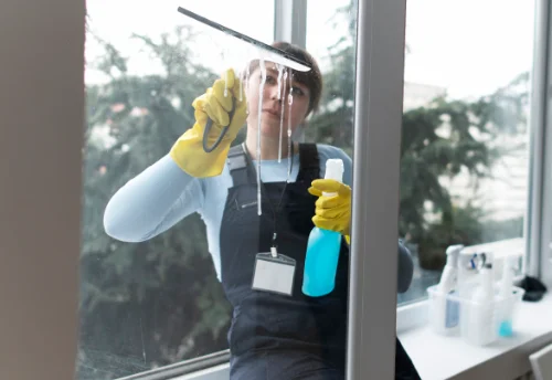 Nettoyage de vitres intérieures et extérieures à Oisseau-le-Petit
